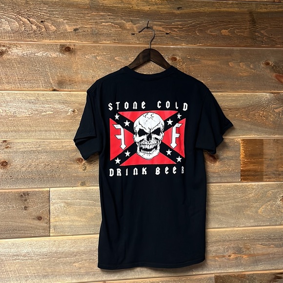 Stone Cold Steve Austin F Fear Drink Beer Wrestling Shirt Medium - Picture 6 of 7